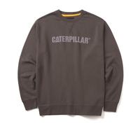 Caterpillar Midweight Crewneck Cotton Men's Grey Sweatshirt 3XL