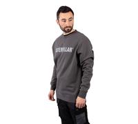 Caterpillar Midweight Crewneck Sweatshirt Size Med Grey 40684-76000-04