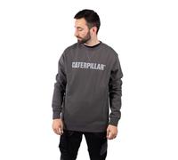 Caterpillar Midweight Crewneck Sweatshirt - Magnet - Size Small