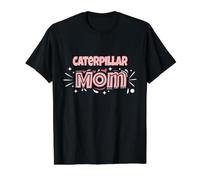 Caterpillar Mom - Funny Caterpillar Value Graphic T-Shirt, Men, Black, XL