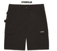 Caterpillar Nexus Black Shorts Durable Workwear Utility Tool Pockets 30"-42"