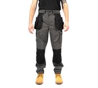 Caterpillar Nexus Holster Stretch Pocket Cotton Mens Grey Outdoor Trousers - Size 32 (Waist)