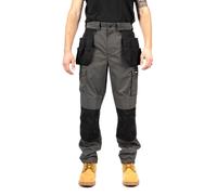 Caterpillar Nexus Holster Stretch Pocket Cotton Mens Grey Outdoor Trousers - Size 38 (Waist)