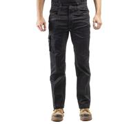 Caterpillar Workwear C1810038 Operator Flex Trousers Black Waist: 36&q 36" 30"