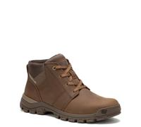 Caterpillar for man. P725953 Threshold Chukk brown leather boots (41), Flat, Laces, Casual