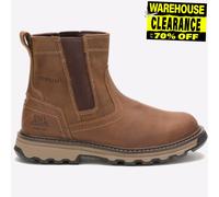 Caterpillar Pelton Safety Boot Beige Size 6, Brown