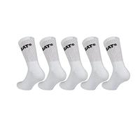 CAT Premium Work Socks Pack of 5, White 9-11