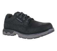 Caterpillar Persue Low Mens Black Casual Lace Up Leather Trainer Shoes