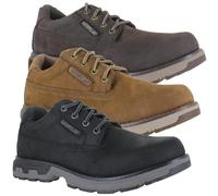 Caterpillar Persue Low Mens Casual Lace Up Leather Trainer Shoes - Brown - UK 11 / EU 45