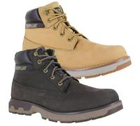 Caterpillar Persue Mid Mens Casual Lace Up Leather Ankle Boots - Brown - UK 11 / EU 45