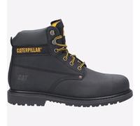 Caterpillar Powerplant GYW Mens Premium Safety Workwear Boots Black