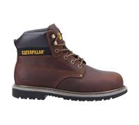 Caterpillar Powerplant S3 GYW Mens Protective Work Safety Boots Brown