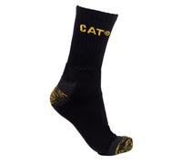 Caterpillar Premium Cotton Men's Black Work Socks