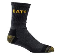 Caterpillar Premium Work Sock 3 Pair Pack Size Itm 31898-54609-01