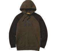 Caterpillar Workwear 40686 Raglan Hooded Sweatshirt Moss M Size: M, Co M