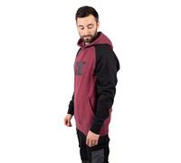 Caterpillar Workwear 40686 Raglan Hooded Sweatshirt Cardinal S Size: S S