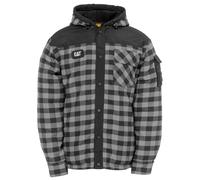 Caterpillar Sequoia Mens Grey Fleece Jacket Cotton - Size Medium