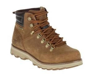 Caterpillar Sire WP Mens Brown Wide Fit Waterproof Cat Ankle Boots Size 7-13