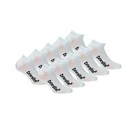 Caterpillar Sneaker 10 Pairs Short socks, ankle height, in soft Cotton (White, 9-11)