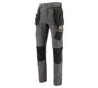 Caterpillar Stretch Pocket Trouser (Long) Men's Trainers, Size 30" In Grey / Black