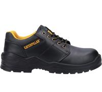 Caterpillar Men's 'Striver Low S3' Leather Shoes in Black | Size: 11 Caterpillar Black 11