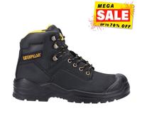 Caterpillar Striver Mid S3 Safety Boot Black Size 6, Black