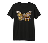 Caterpillar Thought Her Life was Over She Began to Fly Premium T-Shirt