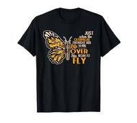 Caterpillar Thought Her Life was Over She Began to Fly T-Shirt