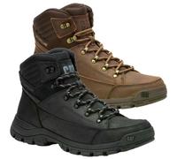 Caterpillar for man. P725957 Threshold Hiker leather boots black (41), Flat, Laces, Casual