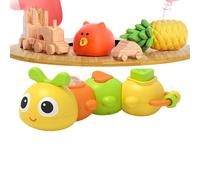 Caterpillar Toys, Sensory Development, ABS, Sensory Rattle Toy, Hand Toy, Fine Motor Skill Training, for Showers, Birthdays, Holidays
