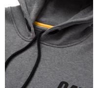 Caterpillar Trademark Banner Hooded Sweatshirt Size 4XL Dark Grey 38520-71793-09