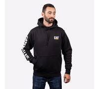 Caterpillar Trademark Banner Hoodie Sweatshirt Men's - Adult - Black | Hoodies | Black | UK Size Medium