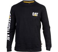 Caterpillar Trademark Banner Long Sleeve T-Shirt Size X 18496-27678-06