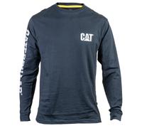 Caterpillar Trademark Banner Long Sleeve T-Shirt Size X 18496-38213-06