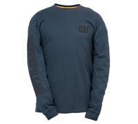 Caterpillar Trademark Banner Long Sleeve T-Shirt Size Xx 18496-38213-07