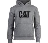 Caterpillar Trademark Cotton Men's Grey Hooded Sweatshirt L