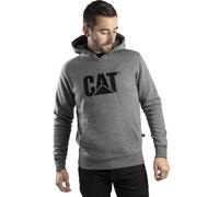 Men's Caterpillar Trademark CW10646 Hooded Sweatshirt / Mens Sweatshirts - Grey - Size: Regular