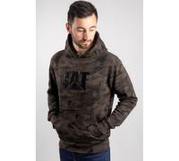 Caterpillar Trademark Hooded Pullover Work Jumper Night Camouflage - M
