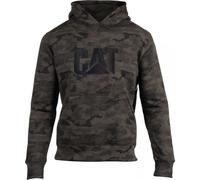 CAT Caterpillar Men's Trademark Hooded Sweatshirt - Multicolor - Large