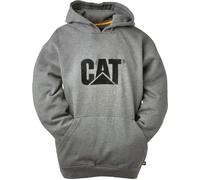 Caterpillar Trademark Hooded Sweatshirt Men's Trainers, Size 3XL In Heather Grey