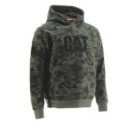 Caterpillar Trademark Hooded Sweatshirt Men's Trainers, Size M In Night Camo