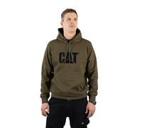 Caterpillar Trademark Men's Hooded Sweatshirt Men's | Safety Footwear | Army Moss Heather | UK Size Med