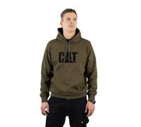 Caterpillar Trademark Men's Hooded Sweatshirt Men's | Safety Footwear | Army Moss Heather | UK Size Lge