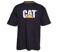 Caterpillar Trademark Logo T-Shirt Size Lge Black 25301-42086-05