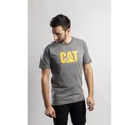 Caterpillar Trademark Logo T-Shirt Size Sml Grey 25301-42087-03
