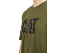 Caterpillar Trademark Logo T-Shirt Size Sml Dark Green 25301-55206-03