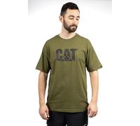 Caterpillar Trademark Logo T-Shirt Size X 25301-55206-06