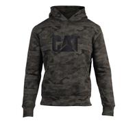 Mens Caterpillar Trademark Work Pull Over Sweat Shirt Hoodie Sizes M to 4XL