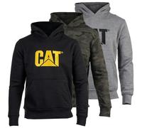 Caterpillar Trademark Mens Work Pull Over Sweat Shirt Hoodie - Camo - L