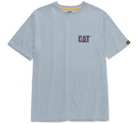 Caterpillar Trademark Tee Blue Fog Heather